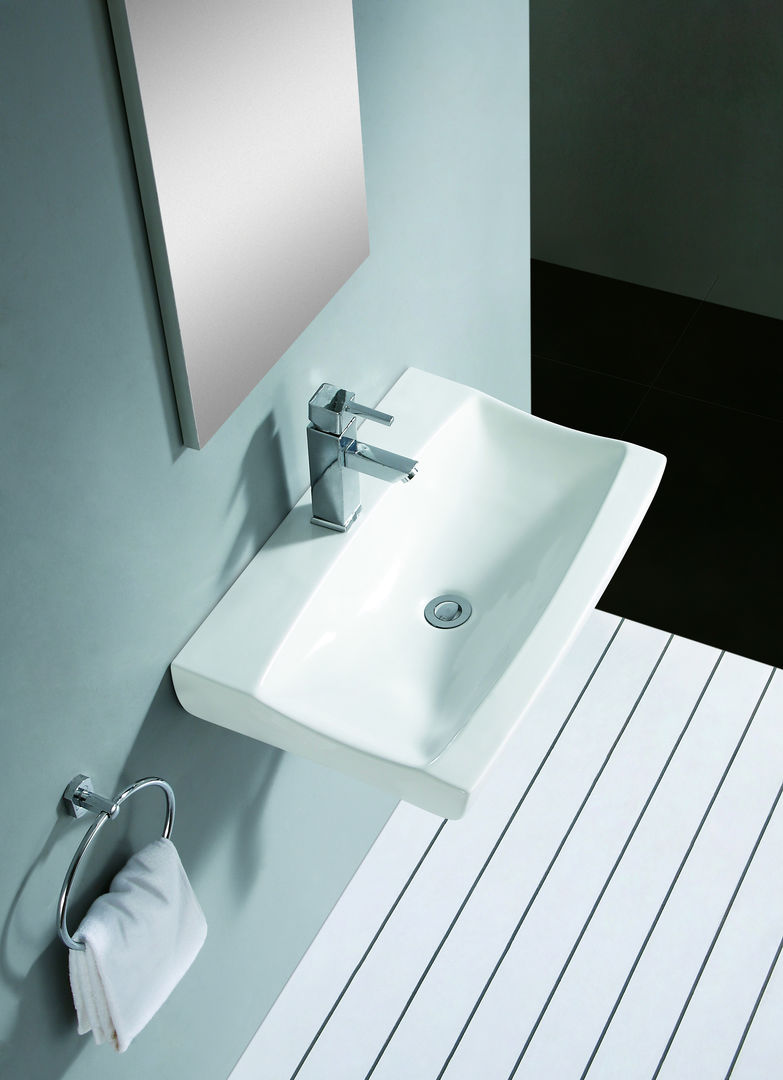 Design Waschtisch Aufsatz Wand Waschplatz Waschbecken Waschschale | eBay